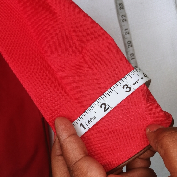 Catherine Kelley hand bags lot of three different sizes travel red - Picture 12 of 15